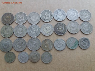 Оптовый лот 10-15-20 копеек 1931-1934 25 шт - 20190729_132826
