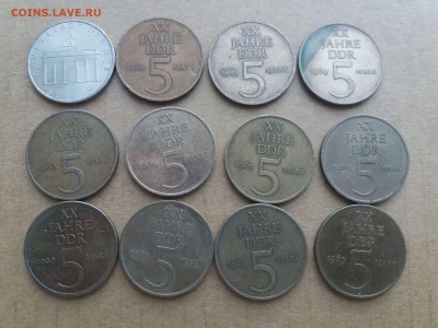 Оптовый лот юбилейки ГДР 1969-1971 12 шт до 01.08 - 20190729_133533