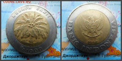 Индонезия 1000 рупий, 1996 БИМ - 7