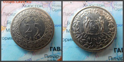 Суринам 25 центов, 2009 - 14