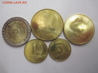 Аргентина набор из 5 монет до 02.08.19 - IMG_1579.JPG