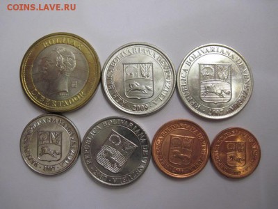 Венесуэла набор из 7 монет до 02.08.19 - IMG_1487.JPG