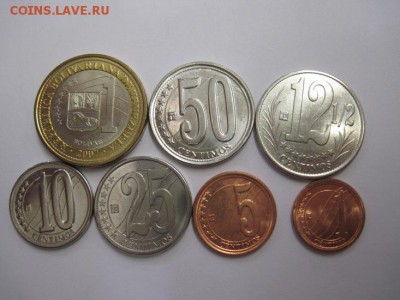 Венесуэла набор из 7 монет до 02.08.19 - IMG_1485.JPG