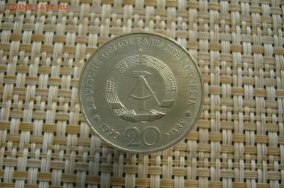20 марок 1990 ГДР - ворота - 04-08-19 - 23-10 - P2110929.JPG