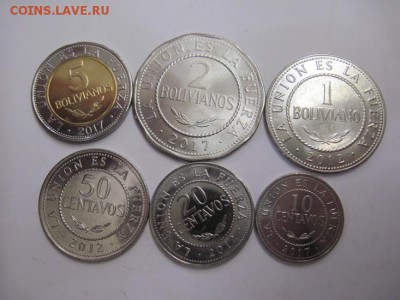 Боливия набор из 6 монет до 03.08.19 - IMG_1769.JPG