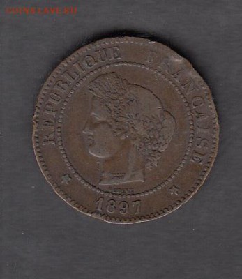 Франция 1897 5с до 05 08 - 202а