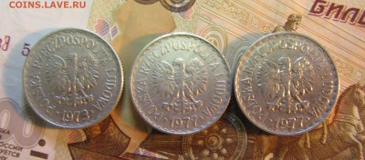 Польша 1 злотый 1973,77,77 гг       до 06.08    22 ч - IMG_2588.JPG