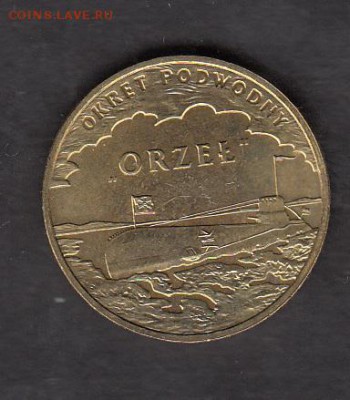 Польша 2012 2 зл подводная лодка без обращения до 04 08 - 95