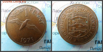 Гернси 1 новый пенни, 1971 - 6