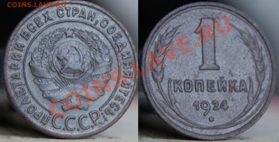 1 копейка 1924 г (2 шт.) - 2