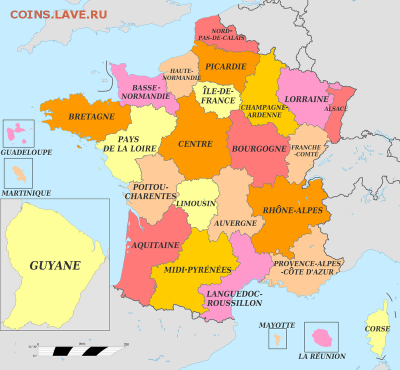 Монеты посвященные административному делению страны - 800px-Map_Carte_des_Anciennes_Régions_2015