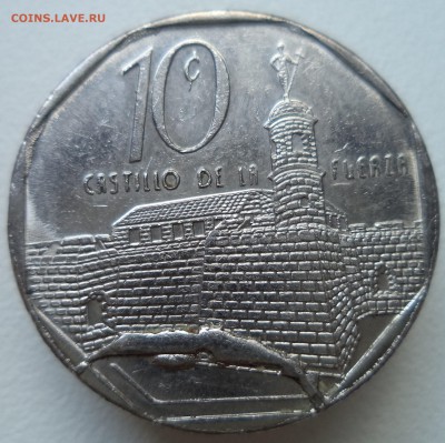 10 сентаво 1999 г. Куба брак до 04.08.19 в 22:00 мск - 9