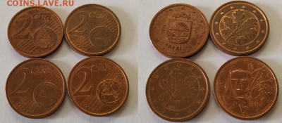 дешевле номинала: 1 евро и евро центы: 30 монет до 8.08.2019 - е8.PNG