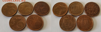 дешевле номинала: 1 евро и евро центы: 30 монет до 8.08.2019 - е7.PNG