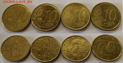 дешевле номинала: 1 евро и евро центы: 30 монет до 8.08.2019 - е4.PNG