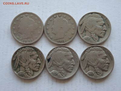 США. 5 центов 1905-11-30-35-36-37 г. 05.08.19. 22.00 мск. - DSC09132.JPG