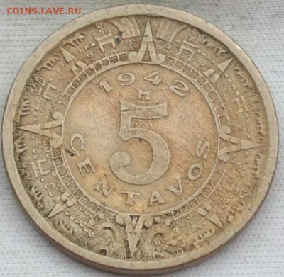 Мексика 5 сентаво 1942. 05. 08. 2019. в 22 - 00. - DSC_0019
