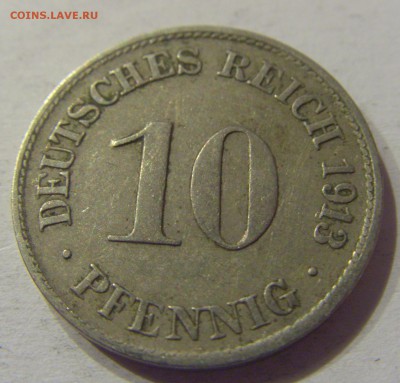 10 пфеннигов 1913 D Германия №1 09.08.19 22:00 МСК - CIMG6219.JPG