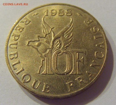 10 франков 1988 Ролан Гаррос Франция №1 09.08.19 22:00 МСК - CIMG6315.JPG