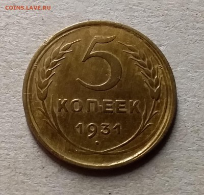5 копеек 1931. До 8.08.19 в 22.00 - 20190803_203050