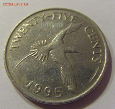 25 центов 1995 Бермуды №1 09.08.19 22:00 МСК - CIMG6390.JPG