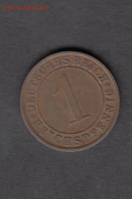 Германия 1932 1пф до 07 08 - 142а