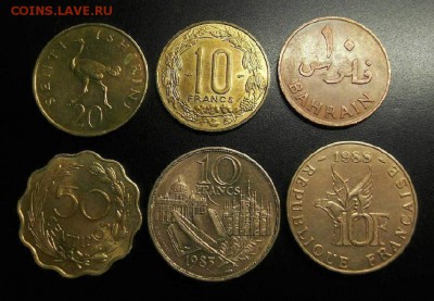 МОНЕТЫ МИРА, боны (+ Медали и Жетоны) РАСПРОДАЖА - Лот 29-2Р