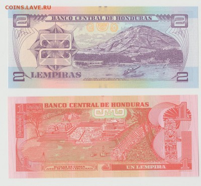 Гондурас 1, 2 и 10 лемпир 2010-14 UNC Фикс до 10.08 22:10 - IMG_20190205_0001