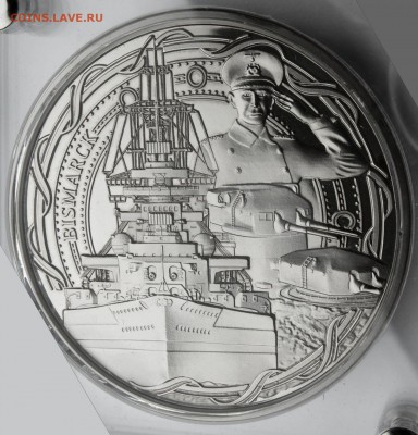 Монеты с Корабликами - 2 с 18 Bismark - 1