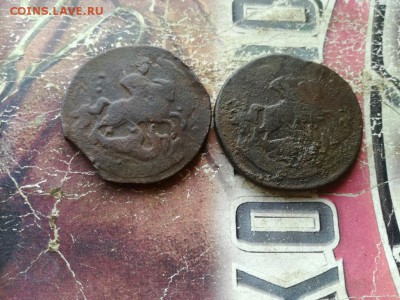 2 копейки 1757, 1758 перечеканы до 08.08.2019 - 2коппер (2) - копия