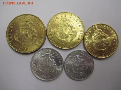 Коста Рика набор из 5 монет до 08.08.19 - IMG_1508.JPG