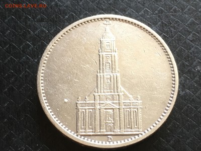 Германия 5 марок 1935D,1938A ,10 пфеннингов1938 до 10.08 - image