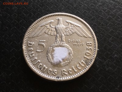 Германия 5 марок 1935D,1938A ,10 пфеннингов1938 до 10.08 - image