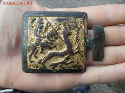 Пряжка 18 век,охотничья - DSCN0782.JPG