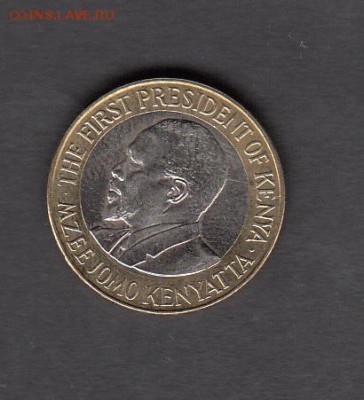 Кения 2005 10 шиллингов без обращения до 10 08 - 222а