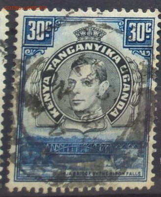 Колонии Кения Уганда 1938 1м 30ц до 12 08 - Копия (8) 510
