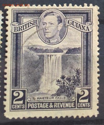 Колонии Британская Гвиана 1м 1938  1м 2ц до 12 08 - Копия (3) 510