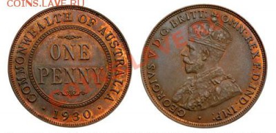 One penny 1930 - оценка для покупки - 13