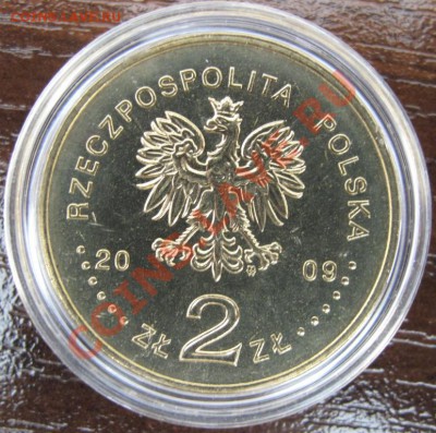 Польша, 2 злотых с кристаллами, Ежи Попелюшко, 2009 - IMG_0070.JPG
