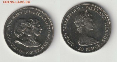 Фолклендские острова 50 пенсов 1981 Свадьба Чарльза и Дианы - krona_shajba_folklendskie_ostrova_50_pensov_1981_svadba_princa_charlza_i_ledi_diany_folklendy