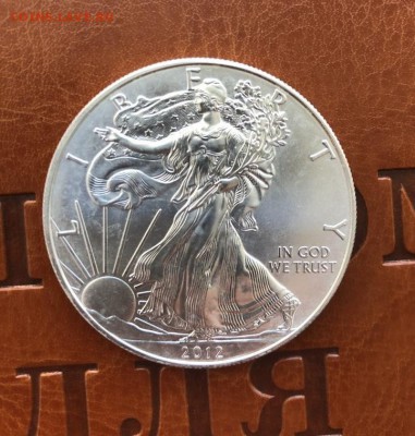 США 1 доллар 2012 Американский серебряный Орёл Серебро - 3043159_2