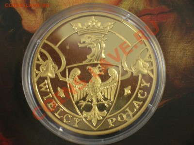 Польша, памятная медаль (монета) Б. Храбрый, 2009, позолота - DSCN5187.JPG