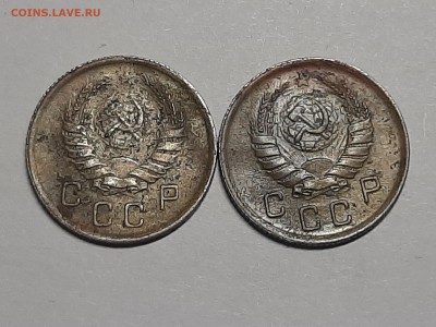 10 копеек 1940 год.2 шт.На чистку. 12.08  22-00 - штемп.блеск 007