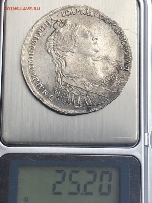 1 рубль 1734 г. - 1 р 1734 г 14 (4)