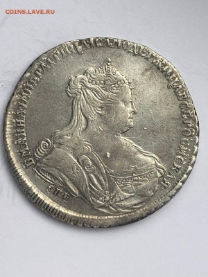 1 рубль 1738 г. СПБ	№2 - 1 р. 1738 г СПБ 26 (1)