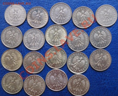 Польша, 1 грош -1 злот, 1990-2009, погодовка 82 монеты - IMG_0243.JPG