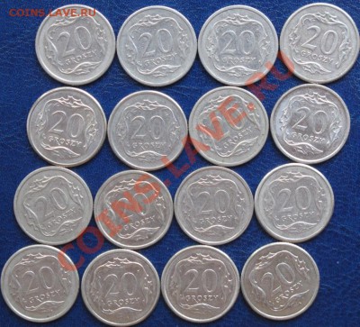 Польша, 1 грош -1 злот, 1990-2009, погодовка 82 монеты - IMG_0254.JPG