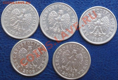 Польша, 1 грош -1 злот, 1990-2009, погодовка 82 монеты - IMG_0256.JPG