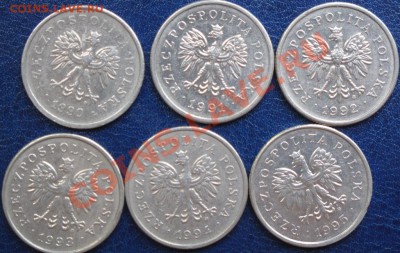 Польша, 1 грош -1 злот, 1990-2009, погодовка 82 монеты - IMG_0259.JPG
