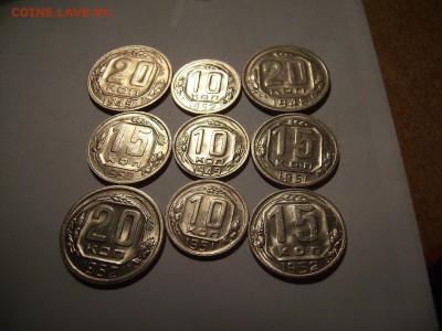 10к 1949,51г,52г. 15к 1950,51,52г 20к 1948,49,52.В блеске. - RIMG0010.JPG